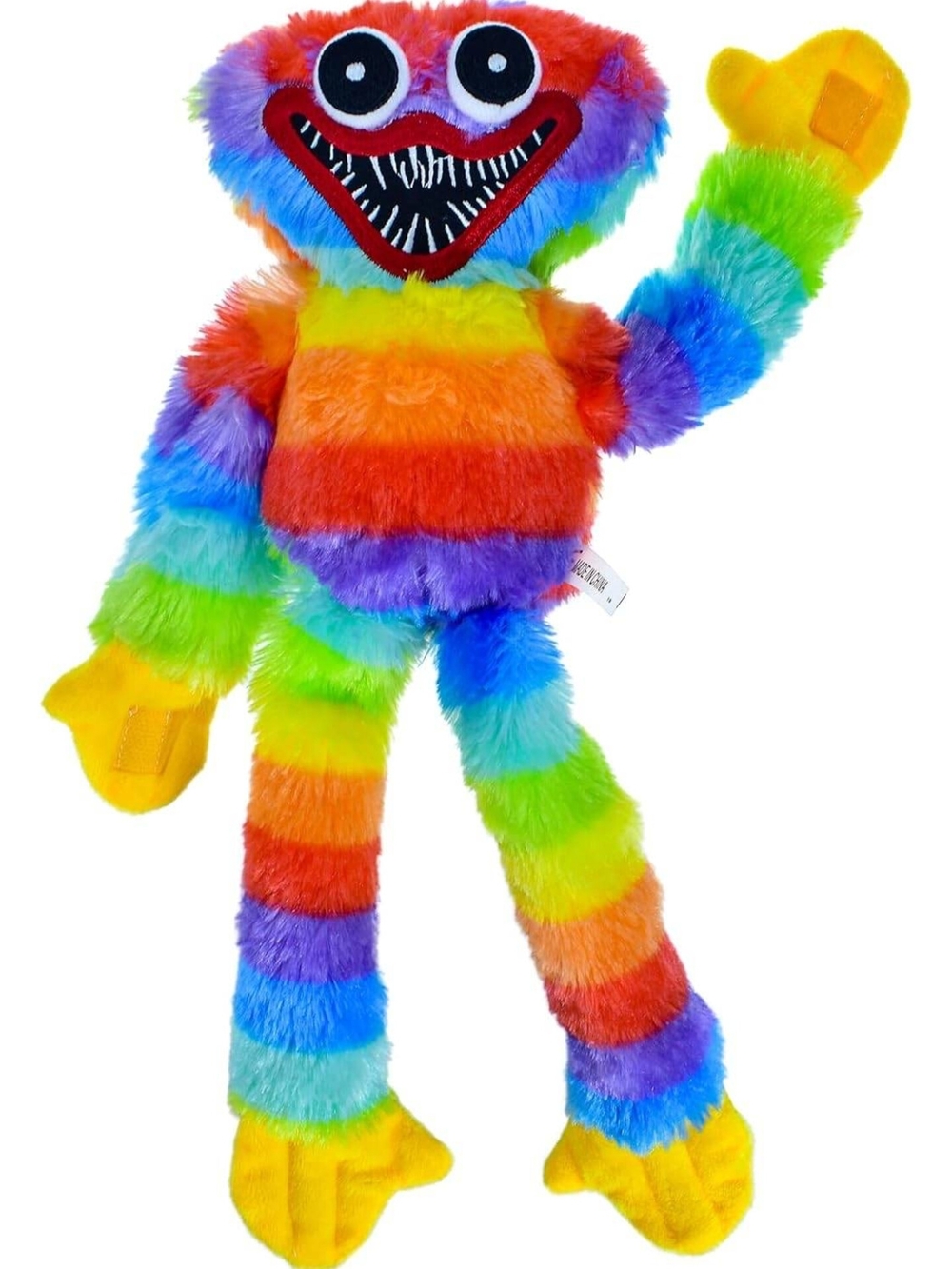 Huggy Wuggy Series 1 Rainbow Plush Monster Toy - Colorful Kids Poppy Playtime